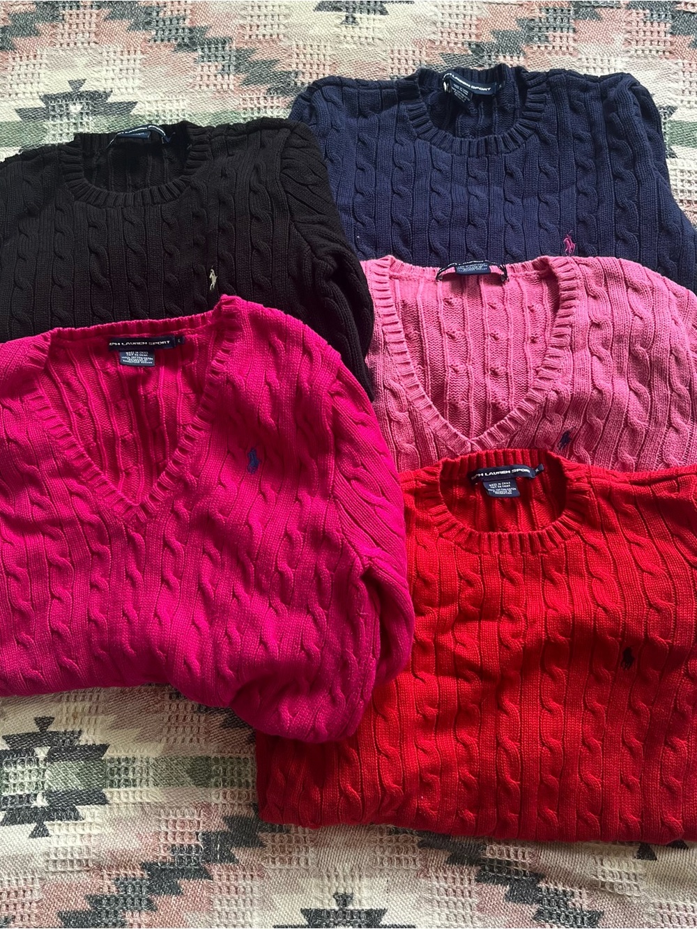 Ralph Lauren Women’s Cable Knit Sweater - Multiple Colors